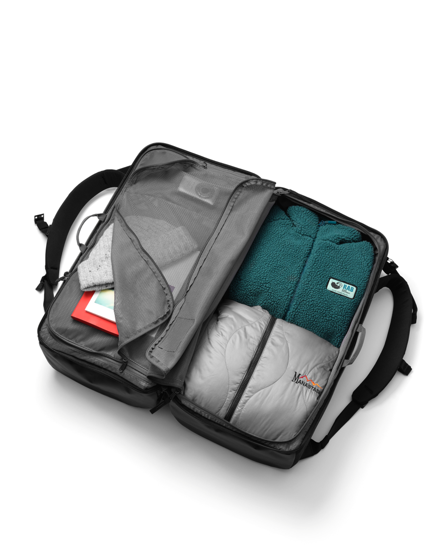 Roamer Pro Split Duffel 70L Black Out